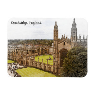 Imán Elegante Cambridge Inglaterra Reino Unido Vista Pa