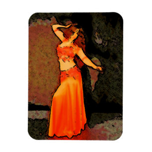 Imán elegante de Bellydancer