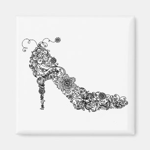 Imán elegante del ~ del zapato