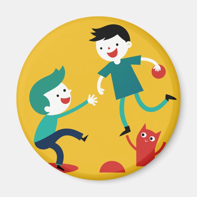 Imán Elegante diseño en forma de Shamrock para St. Patr (Frente)