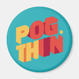 Imán Elegante diseño en forma de Shamrock para St. Patr