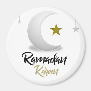 Imán Elegante diseño islámico del creciente de Ramadan