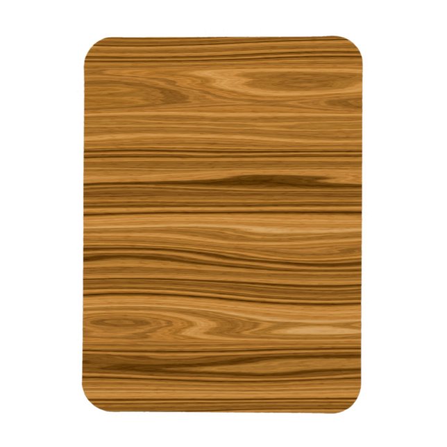 Imán Elegante Estilo de grano de madera (Vertical)
