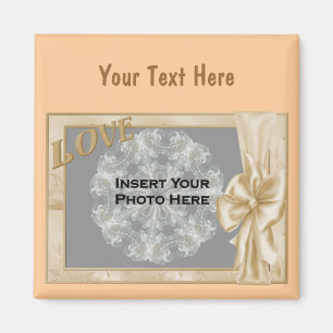 Imán Elegante Foto De Diseño De Amor Y Vestimenta