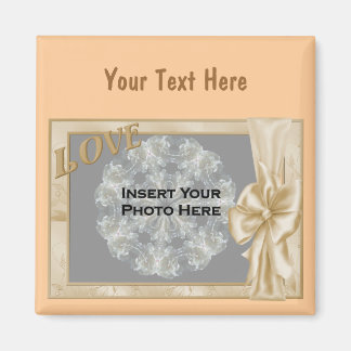 Imán Elegante Foto De Diseño De Amor Y Vestimenta