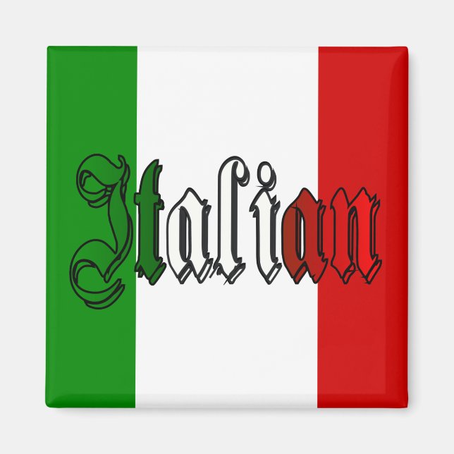 Imán Elegante italiano (Frente)