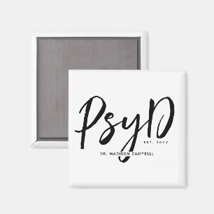 Imán Elegante Médico de Psicología en PsyD