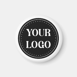 Imán elegante, moderno, refinado y editable.