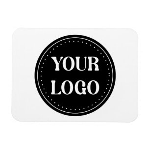 Imán elegante, moderno, refinado y editable.