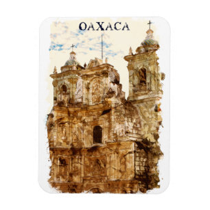 Imán Elegante Oaxaca México Templo de Santo Domingo