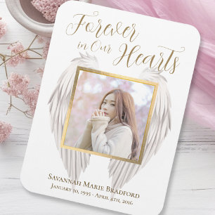 Imán Elegante para siempre en nuestros corazones Angel