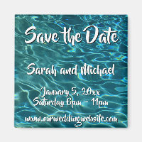 Elegante patrón de agua azul verde azulada olas de