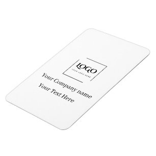 Imán Elegante plantilla personalizada de tu logotipo