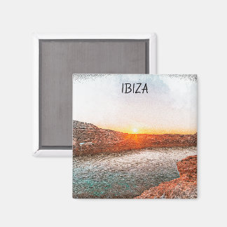 Imán Elegante puesta de sol de Ibiza España
