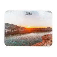 Elegante puesta de sol de Ibiza España