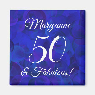 Imán Elegante Royal Blue 50 y fabulosa fiesta de cumple