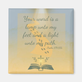 Imán Elegante salmo acuático 119:105