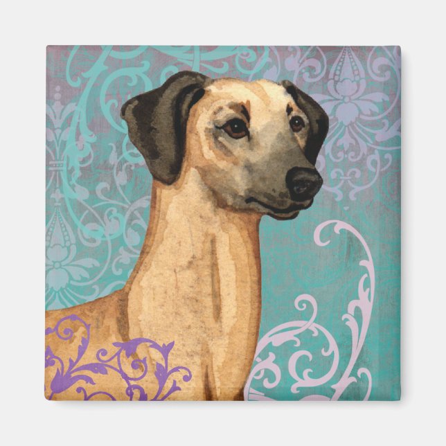 Imán Elegante Sloughi (Frente)