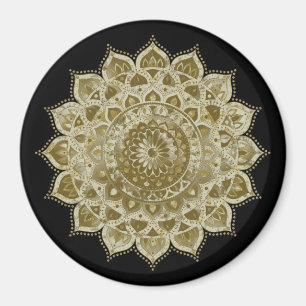 Imán Elegante y colorido Mandala estilo India 4
