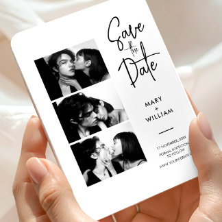 Imán Elegante Y Moderno Booth Wedding Fotográfico Salva