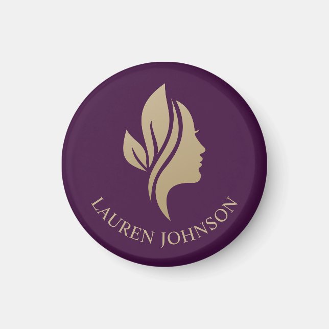 Imán Elegantes elementos promocionales para su negocio (Frente)