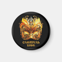 Elegantes plumas doradas máscara veneciana