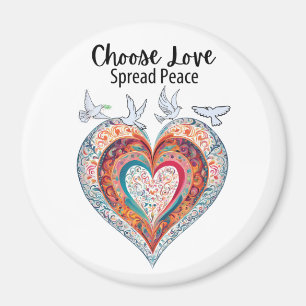 Imán Elegir la paz de amor