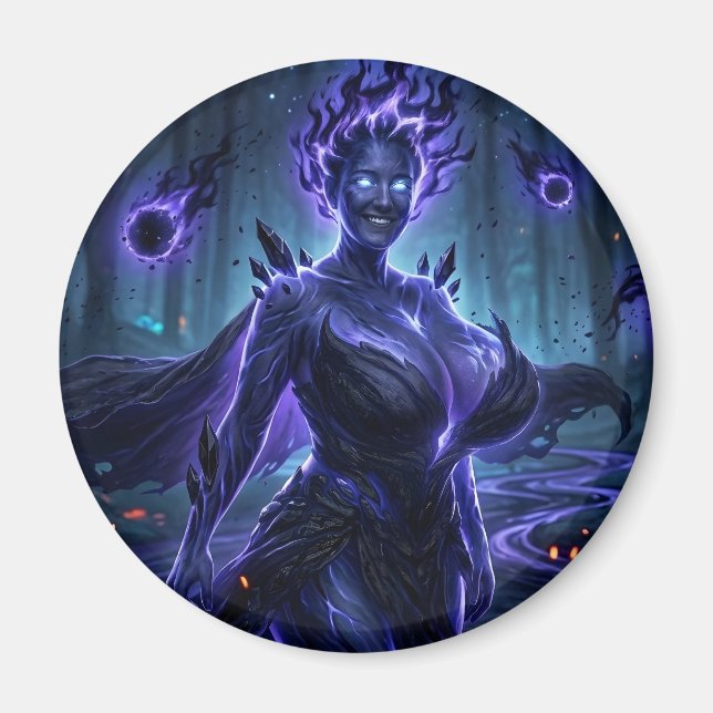 Imán Elemental Oscuro (Frente)