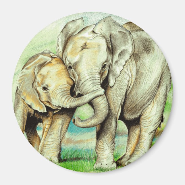 Imán Elephant Magnet (Frente)