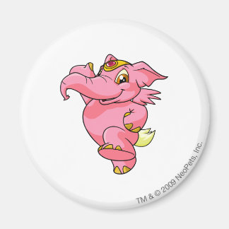 Imán Elephante Pink