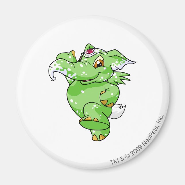 Imán Elephante Speckled (Frente)