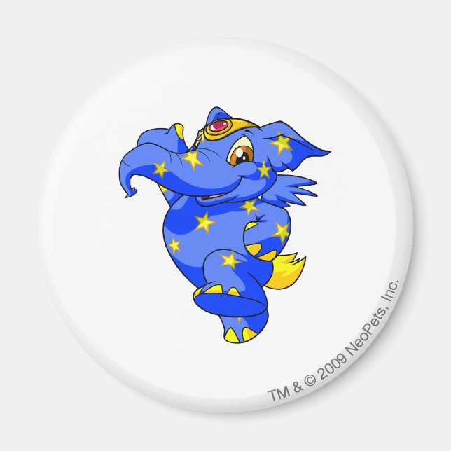 Imán Elephante Starry (Frente)