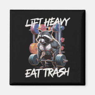 Imán Elevador Pesado Comer Trash Halterofilia Construcc