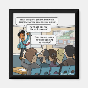 Imán Elevar el Funny Square Magnet Bar