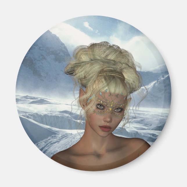 Imán Elf Maiden Magnet (Frente)