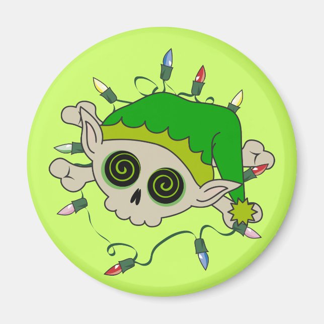 Imán Elf Skull (Frente)