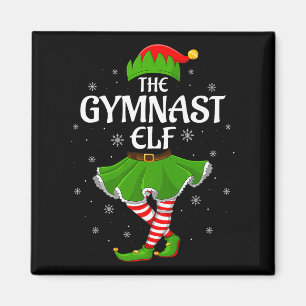 Imán Elfo Gimnasta Navidad Familia Chicas Mujeres Equip