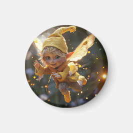 Imán elfos de halloween