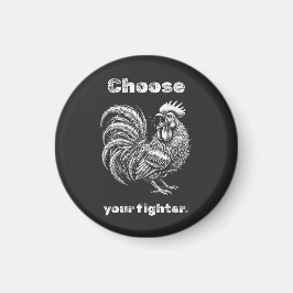 Imán Elige a tu luchador: gallo demoníaco.