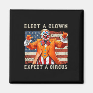 Imán Elige Un Payaso Espera Un Circo Bandera De Usa Ant