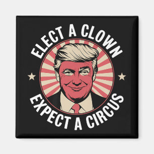 Imán Elige Un Payaso Esperando Que Un Circo Impete A Tr