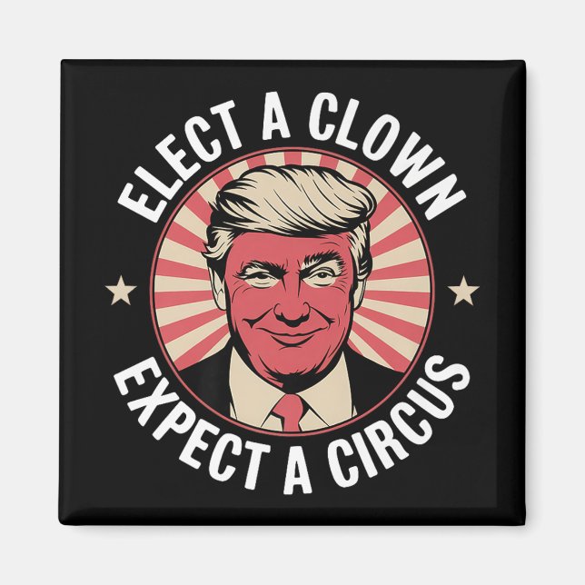 Imán Elige Un Payaso Esperando Que Un Circo Impete A Tr (Frente)