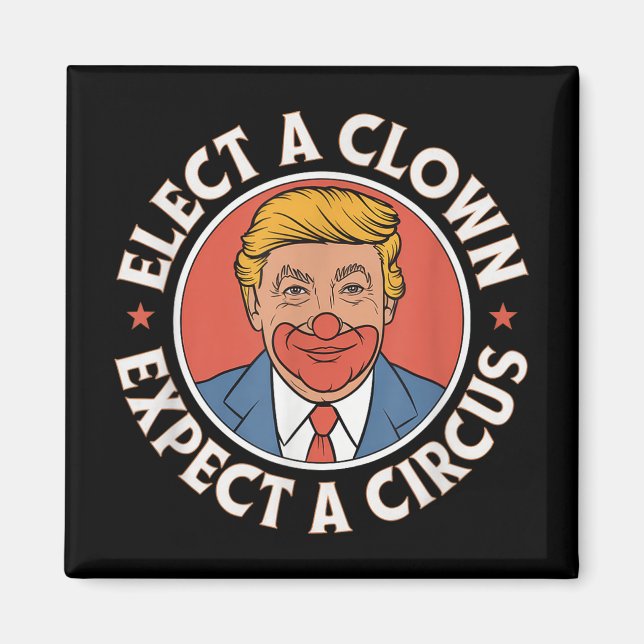 Imán Elige Un Payaso Esperando Que Un Circo Impete A Tr (Frente)