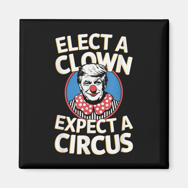 Imán Elige Un Payaso Esperando Que Un Circo Impete A Tr (Frente)