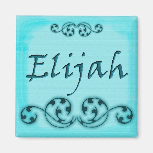Imán Elijah Ornamental Magnet (Frente)