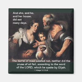 Imán Elijah y la viuda de Zarephath - Magnet