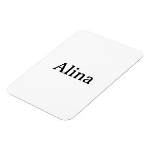 Imán eliminar texto agregar propio diseño 3" x 4" Foto