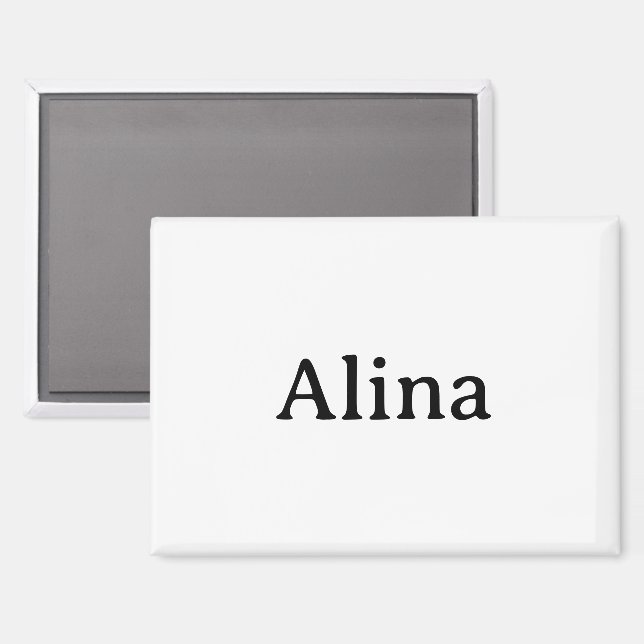 Imán eliminar texto agregar propio diseño Rectángulo de (Anverso/Reverso)