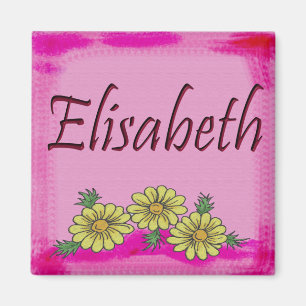 Imán Elisabeth Daisy Magnet