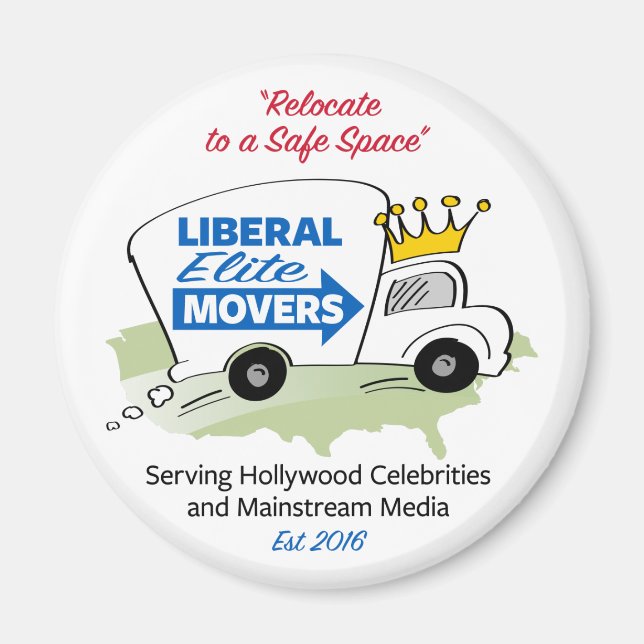 Imán Elite Movers liberal (Frente)